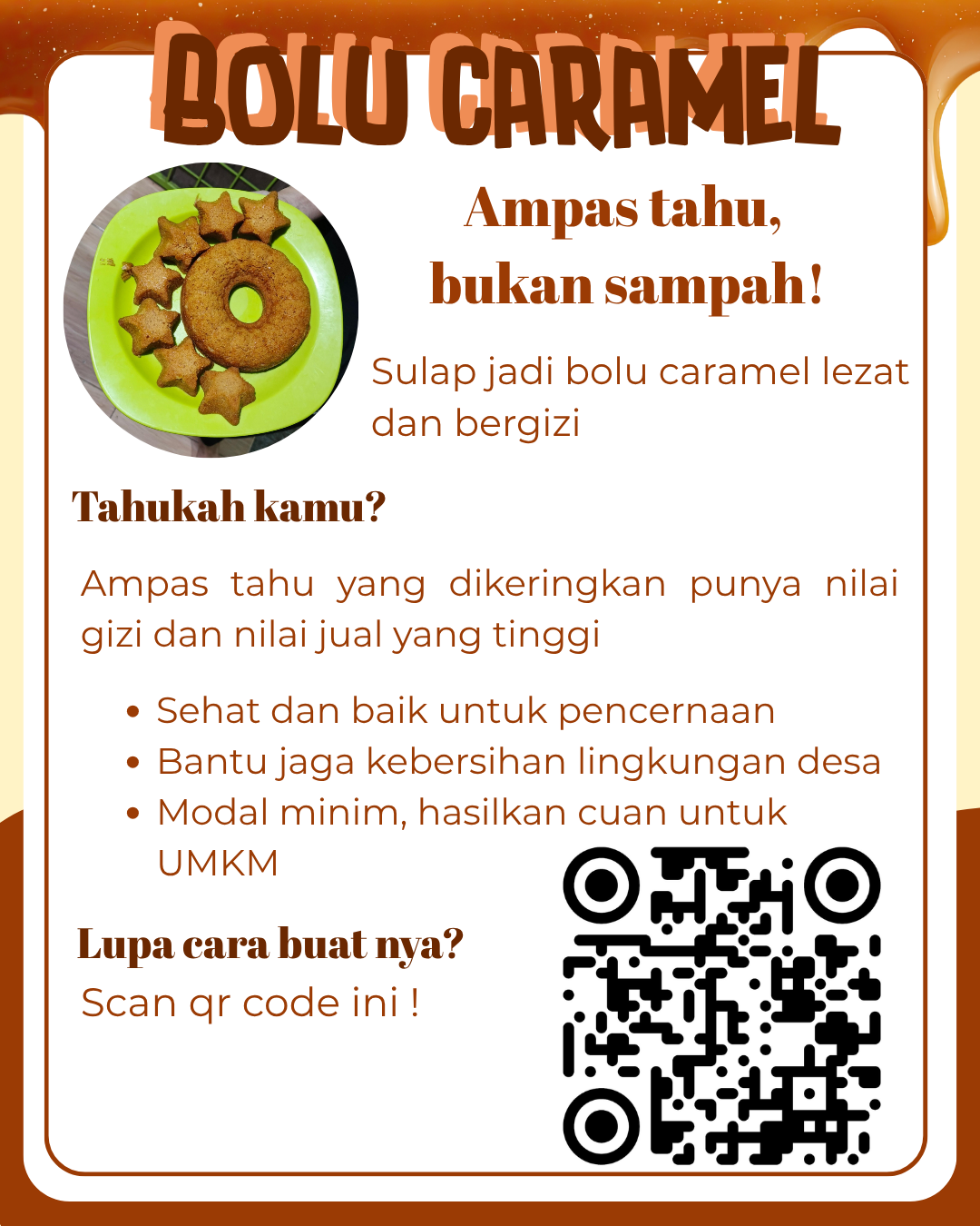 Ampas tahu, bukan sampah!